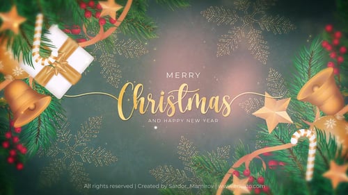 Happy Christmas Text Reveal || Happy New Year Text Reveal || Happy 2023