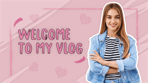 Playful Blog Intro for Girls Vlog