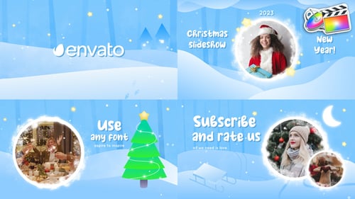 Christmas Greetings Slideshow | FCPX