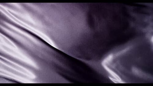 Rippling Satin Fabric with Soft Lighting