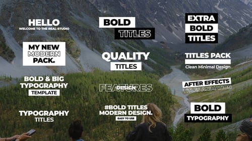 Bold Titles | Premiere Pro