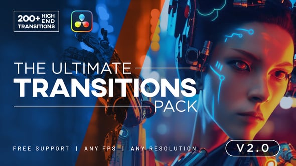 The Ultimate Transitions Pack V2 - DaVinci Resolve