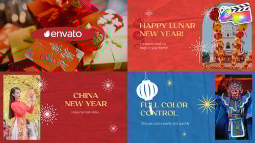 Happy Lunar New Year Scenes for FCPX