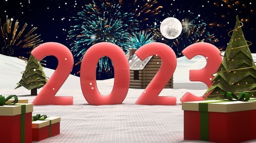 Nouvel an 2023 et Noël professionnel