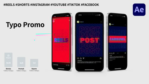 Typo Promo | Reels / Shorts / Tik Tok