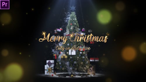 Abridor mágico de Navidad y Año Nuevo - Premiere Pro Mogrt Project