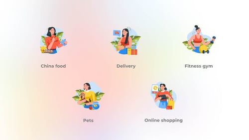 Online shopping - Avatar characters concepts