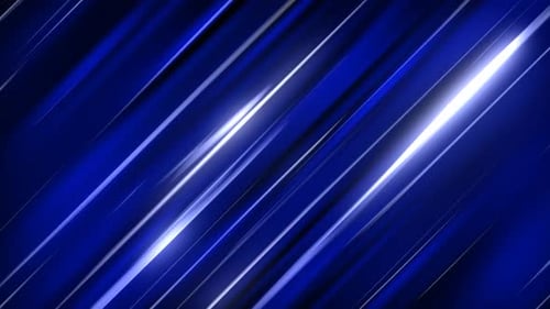Dynamic Blue Abstract Lines Moving Background Loop