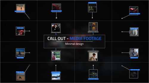 Modern Media Call Out Titles with Dynamic Pointers