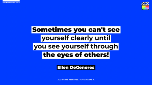 Bold Quote Text Animation Pack for Dynamic Presentations