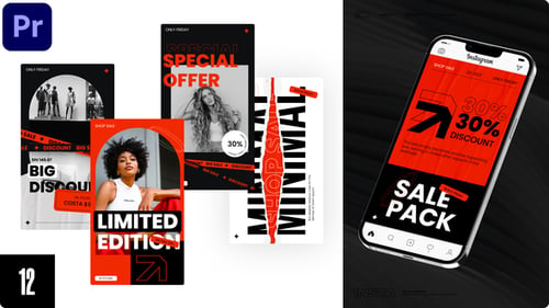 Sale Instagram Stories For Premiere Pro
