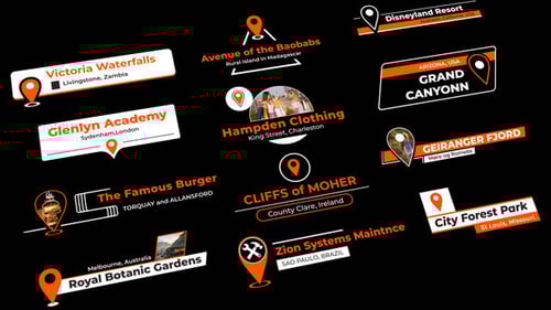 Location Lower Thirds