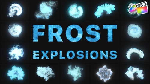 Dynamic Frost Explosions Pack with Ice Energy Transitions and Reveals