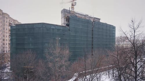 Construction And The Seasons 4k