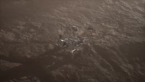 Curiosity Mars Rover erkundet die Oberfläche des Roten Planeten