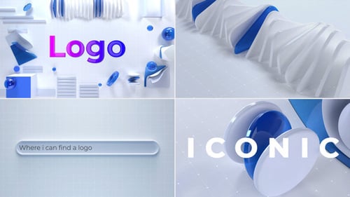 Search Bar Logo Reveal