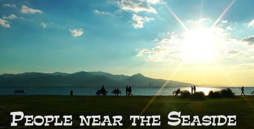 People Near the Seaside
