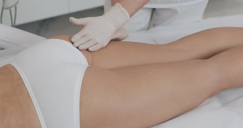 Waist Massage at a Doctor's Office