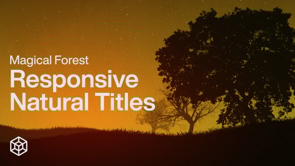 Magical Forest - Responsive Natural Titles, Titles ft. jungle & safari ...