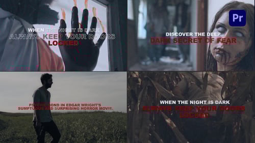 Horror Minimal Trailer