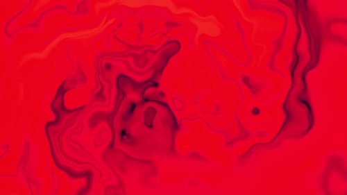 Dynamic Red Fluid Ink Flow Abstract Motion Background