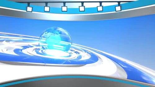 Bucle de fondo de World News Studio