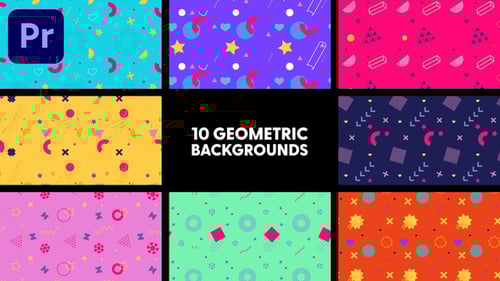 Arrière-plans géométriques