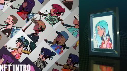 Photo Slide Mosaic Collage