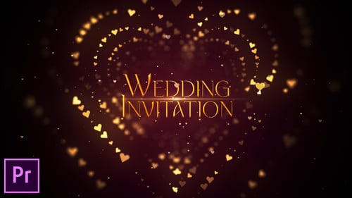 Wedding Invitation Opener - Premiere Pro