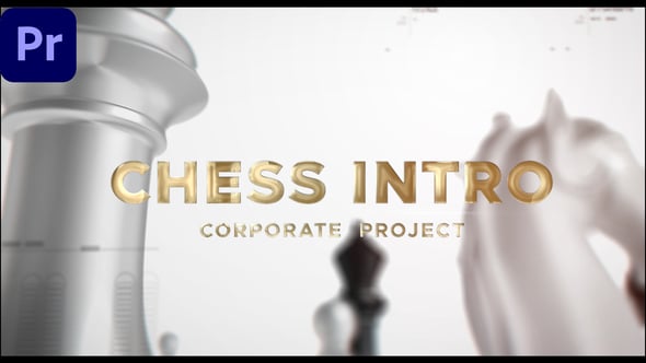 Chess Intro II | MOGRT, Openers ft. brain & chess - Envato