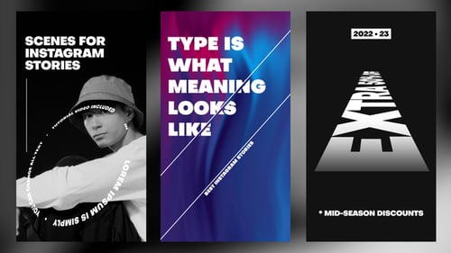 Big Typography for Instagram Stories | Premiere Pro