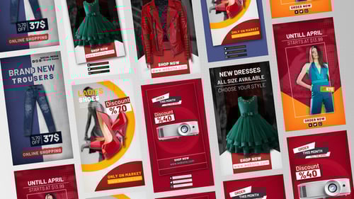 Modern Sales Promotion Stories for Social Media Marketing