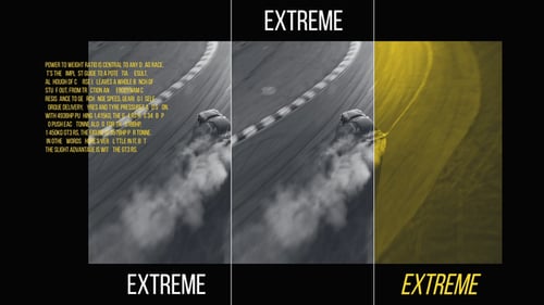 Dynamic Kinetic Typography Promo with Glitch Effects