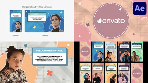 Stylish Vintage Slides for After Effects