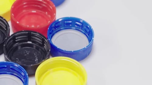 Plastic Bottle Lids Off Center Loop