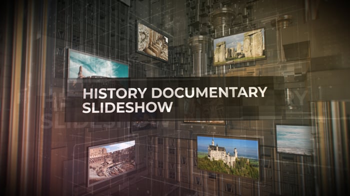History Documentary Intro, Video Displays ft. intro & ancient - Envato