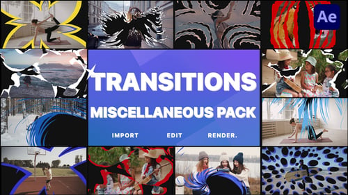 Miscellaneous Transitions | After Effects