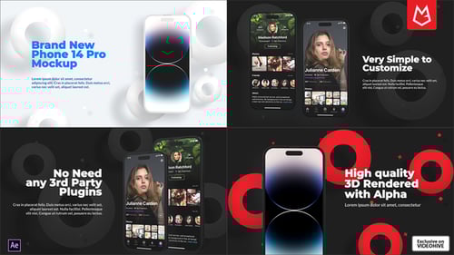 App Promo | Phone 14 Pro Clay Device Mockup