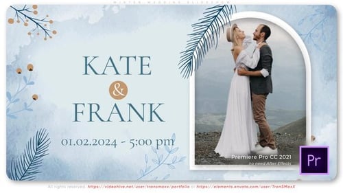 Winter Wedding Slideshow