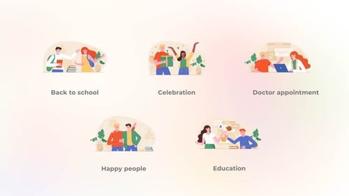 Happy People - Flat Concept
