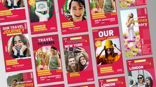 Dynamic Travel Stories for Social Media Video Opener