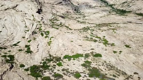 Majestic Rocky Mountain Aerial View