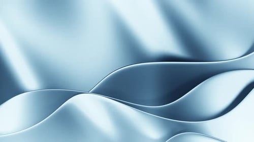 Elegant Abstract Smooth Wavy Surface Loop Background