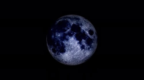 Der Mond dreht sich