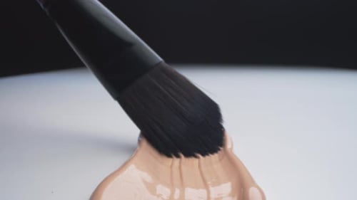Fond de teint beige à tartiner