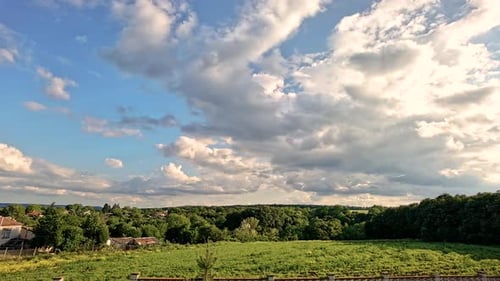 Wolken am Nachmittag