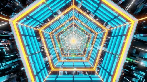 Abstract Seamless Geometric Background