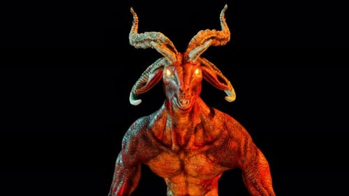 Goat Demon Baphomet VJ Loop