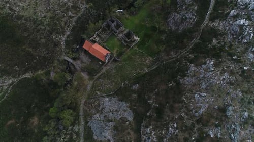 Old Church on Mountains