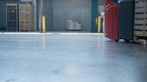 Warehouse Stacking Vehicle Transporting Manufacture Production Boxes Sorting